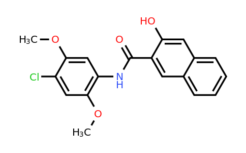 N-(4-chloro-2,5-dimethoxyphenyl)-3-hydroxynaphthalene-2-carboxamide