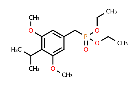 Phosphonic acid, [[3,5-dimethoxy-4-(1-methylethyl)phenyl]methyl]-, diethyl ester (9CI)