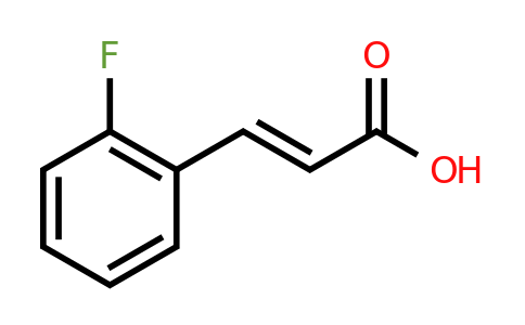 (2E)-3-(2-Fluorophenyl)acrylic acid