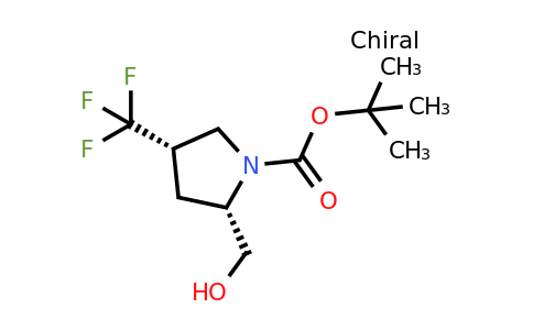 (2S,4S)-tert-Butyl 2-(hydroxymethyl)-4-(trifluoromethyl)pyrrolidine-1-carboxylate