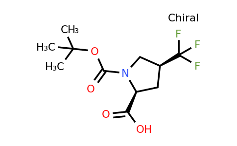 (2S,4S)-1-tert-Butoxycarbonyl-4-(trifluoromethyl)pyrrolidine-2-carboxylic acid