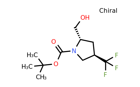 (2S,4R)-1-Boc-4-trifluoromethylpyrrolidine-2-methanol