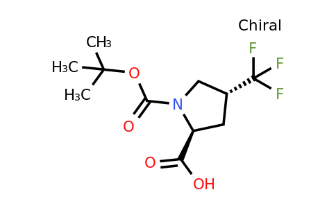 (2S,4R)-1-tert-Butoxycarbonyl-4-(trifluoromethyl)pyrrolidine-2-carboxylic acid