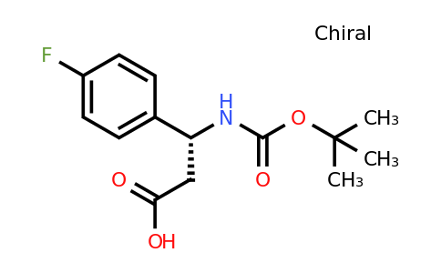 Boc-(R)-3-Amino-3-(4-fluoro-phenyl)-propionic acid