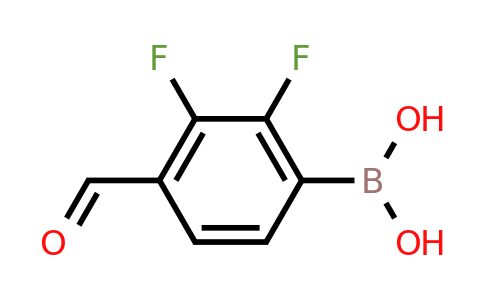 2,3-Difluoro-4-formylphenylboronic acid