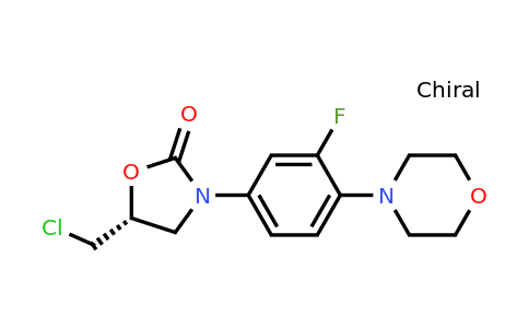(R)-5-(Chloromethyl)-3-(3-fluoro-4-morpholinophenyl)oxazolidin-2-one