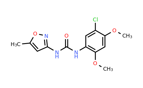 1-(5-Chloro-2,4-dimethoxyphenyl)-3-(5-methylisoxazol-3-yl)urea