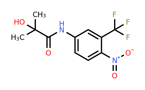 2-Hydroxy-2-methyl-N-[4-nitro-3-(trifluoromethyl)phenyl]-propanamide