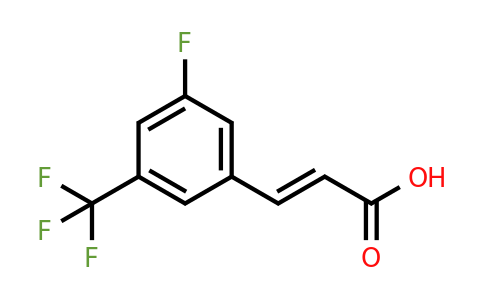 (E)-3-[3-fluoro-5-(trifluoromethyl)phenyl]prop-2-enoic acid