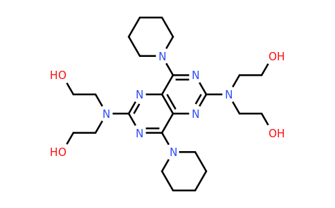 2,2',2'',2'''-((4,8-Di(piperidin-1-yl)pyrimido[5,4-d]pyrimidine-2,6-diyl)bis(azanetriyl))tetraethanol