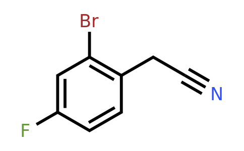 2-(2-bromo-4-fluoro-phenyl)acetonitrile