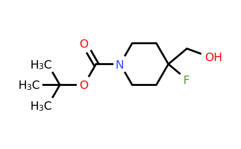 1-Piperidinecarboxylic acid, 4-fluoro-4-(hydroxymethyl)-, 1,1-dimethylethyl ester