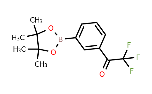 2,2,2-trifluoro-1-[3-(4,4,5,5-tetramethyl-1,3,2-dioxaborolan-2-yl)phenyl]ethanone