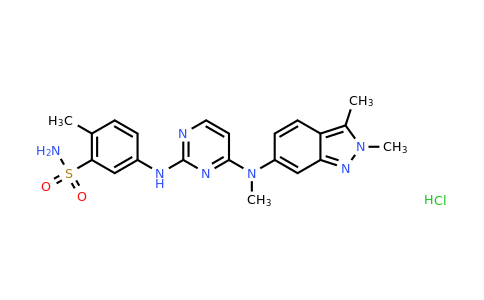 pazopanib hydrochloride