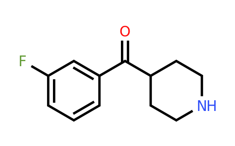 (3-fluorophenyl)-(4-piperidyl)methanone