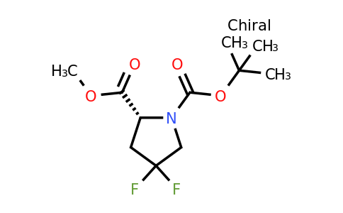 O1-tert-Butyl O2-methyl (2R)-4,4-difluoropyrrolidine-1,2-dicarboxylate