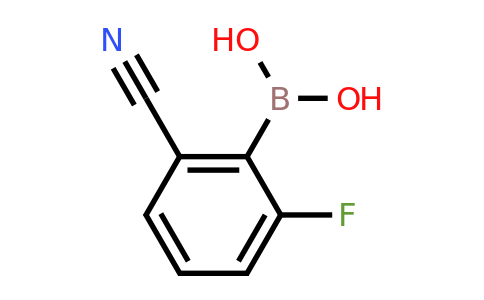 (2-Cyano-6-fluoro-phenyl)boronic acid