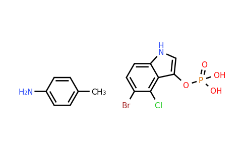 5-Bromo-4-chloro-3-indolyl phosphate p-toluidine salt