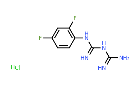 1-(2,4-Difluorophenyl)biguanide hydrochloride
