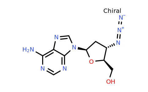 [(2S,3S,5R)-5-(6-aminopurin-9-yl)-3-azidooxolan-2-yl]methanol