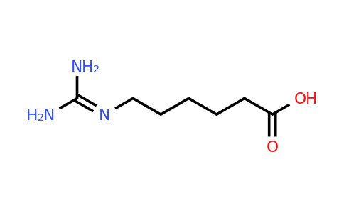 6-(diaminomethylideneamino)hexanoic acid