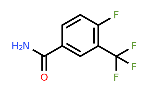 4-fluoro-3-(trifluoromethyl)benzamide