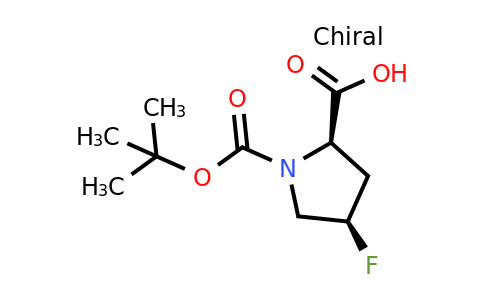 (2R,4R)-1-tert-Butoxycarbonyl-4-fluoro-pyrrolidine-2-carboxylic acid