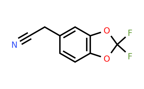 2-(2,2-Difluoro-1,3-benzodioxol-5-yl)acetonitrile