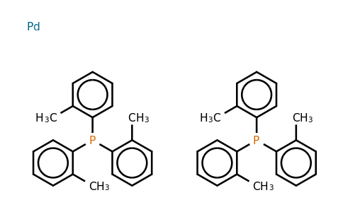 Bis(tri-o-tolylphosphine)palladium(0)