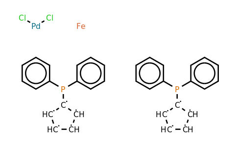 (1,1-Bis(diphenylphosphino)ferrocene)dichloropalladium(II)