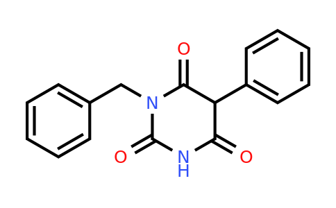 1-Phenylmethyl-5-phenyl-barbituric acid