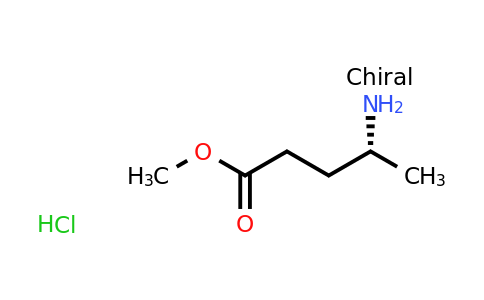 753414-65-2 | Methyl (4R)-4-aminopentanoate hydrochloride