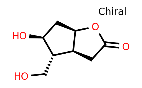 (3aS,4R,5S,6aR)-5-hydroxy-4-(hydroxymethyl)-3,3a,4,5,6,6a-hexahydrocyclopenta[b]furan-2-one