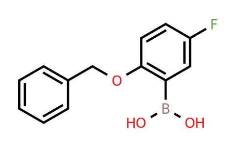 2-Benzyloxy-5-fluorobenzeneboronic acid