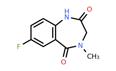 7-fluoro-4-methyl-1,3-dihydro-1,4-benzodiazepine-2,5-dione