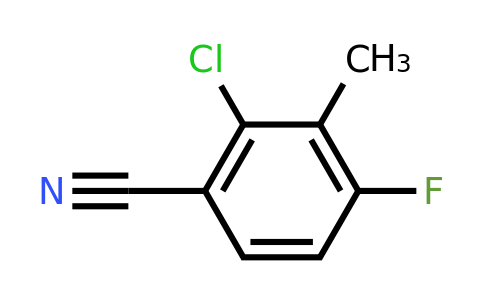 2-Chloro-4-fluoro-3-methylbenzonitrile