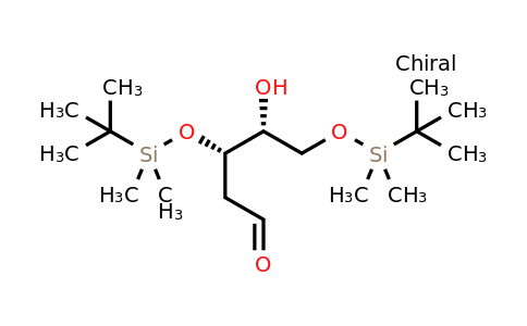 3,5-Di-O-(tert-butyldimethylsilyl)-2-deoxy-D-ribose