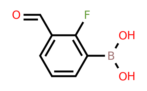 (2-Fluoro-3-formyl-phenyl)boronic acid