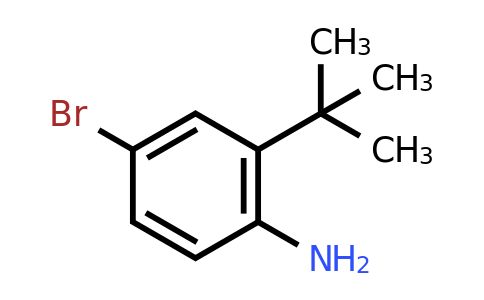 4-Bromo-2-tert-butylphenylamine
