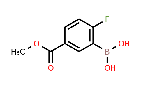 (2-Fluoro-5-methoxycarbonyl-phenyl)boronic acid