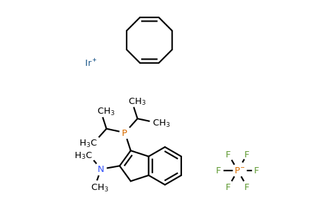 3-Di-i-propylphosphino-2-(N,N-dimethylamino)-1H-indene(1,5-cyclooctadiene)iridium(I) hexafluorophosphate