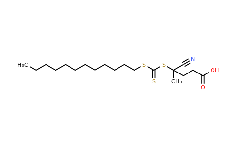 4-Cyano-4-(dodecylsulfanylthiocarbonyl)sulfanylpentanoic acid