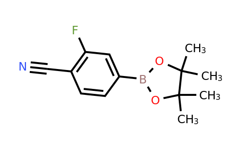 2-Fluoro-4-(4,4,5,5-tetramethyl-1,3,2-dioxaborolan-2-yl)benzonitrile