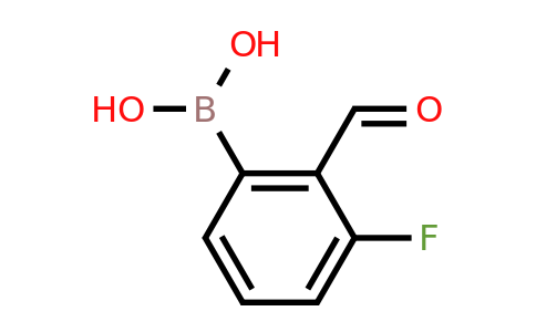 (3-Fluoro-2-formyl-phenyl)boronic acid