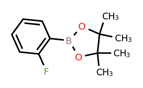 2-(2-Fluorophenyl)-4,4,5,5-tetramethyl-1,3,2-dioxaborolane