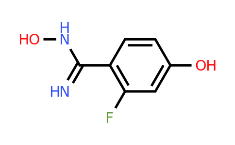 2-Fluoro-N,4-dihydroxybenzimidamide