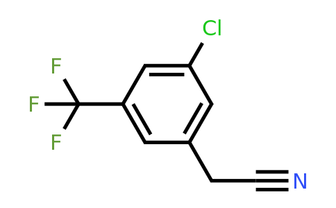 2-(3-Chloro-5-(trifluoromethyl)phenyl)acetonitrile