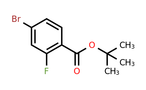 tert-butyl 4-bromo-2-fluoro-benzoate