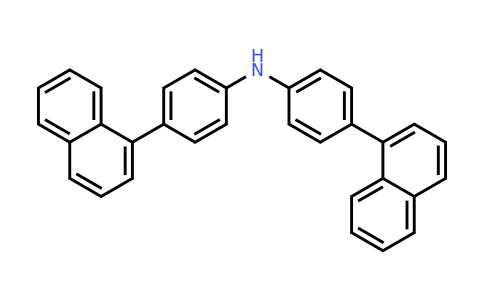 Benzenamine, 4-(1-naphthalenyl)-N-[4-(1-naphthalenyl)phenyl]-