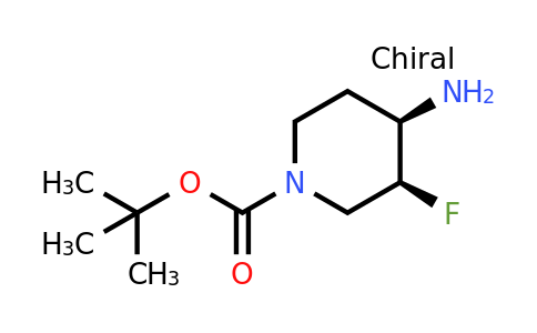 tert-butyl (3S,4R)-4-amino-3-fluoro-piperidine-1-carboxylate